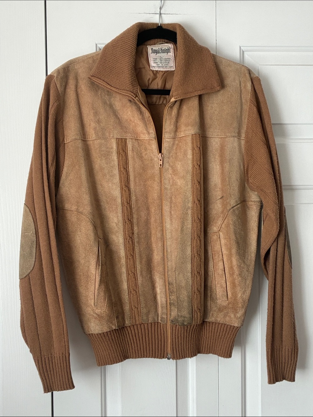 Vintage Royal Knight moto jacket